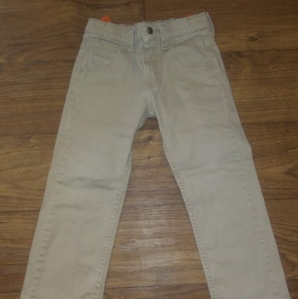 Boys Wrangle Tan Jeans